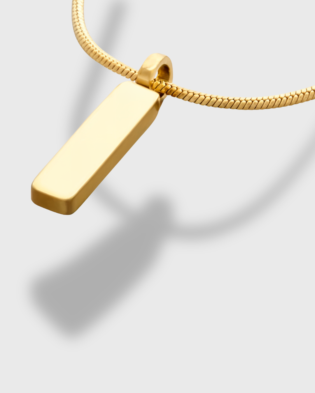 CARDIERO – SQUARE CHAIN PENDANT