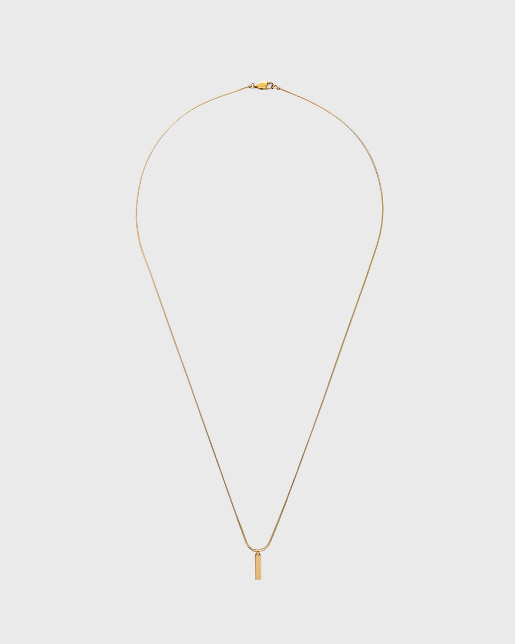 CARDIERO – SQUARE CHAIN PENDANT