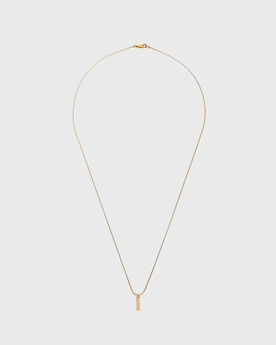 CARDIERO – SQUARE CHAIN PENDANT