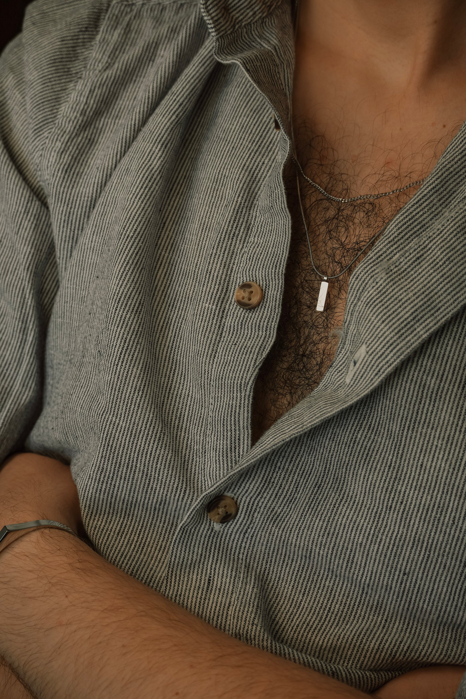 CARDIERO – SQUARE CHAIN PENDANT